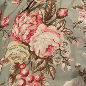 NIP VTG Rare Ralph Lauren Home Blue Label Charlotte IV Green Dust Ruffle Full